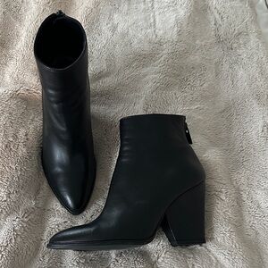 Stuart Weitzman Black Heeled Boots